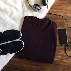 Lululemon Men’s Maroon Crewneck